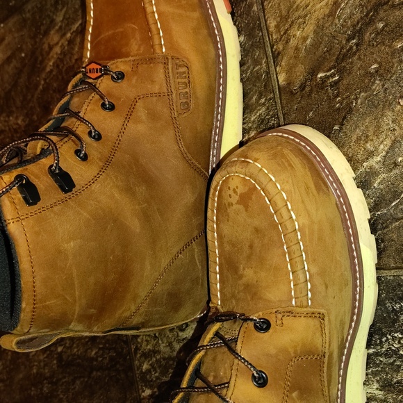 BRUNT MENS LEATHER WORK BOOTS - Picture 9 of 10